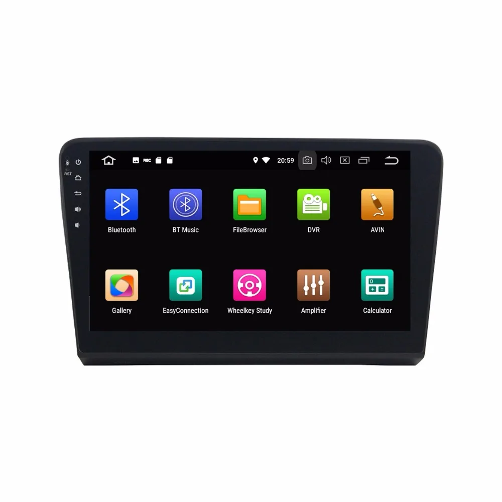 Perfect 10.1" Octa Core Android 9.0 eight core 64G 4G RAM Car DVD Player for Volkswagen Bora 2012-2015 GPS Radio navigation stereo auto 1