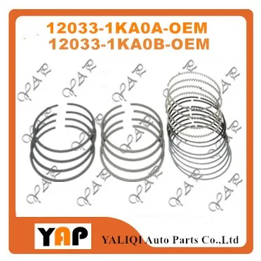 

HR16DE HR16 PISTON RING SET FOR FITNISSAN SYLPHY TIIDA JUKE QASHQAI LE SE SUNNY B17Z C12Z F15 F15E J10E N17Z 1.6L L4 16V STD
