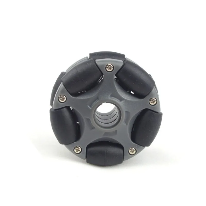 4 шт./лот 58 мм Пластиковые Omni колеса для Робот ардуино комплект совместим с NXT пластик/металлическая муфта/концентратор всенаправленные колеса - Цвет: Черный