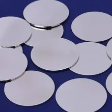 Около 3/"(19 мм) круглые штамповочные диски из нержавеющей стали, фантастический блеск, 16 датчиков Diy штамповочные принадлежности, 10 каждый/лот-10105250