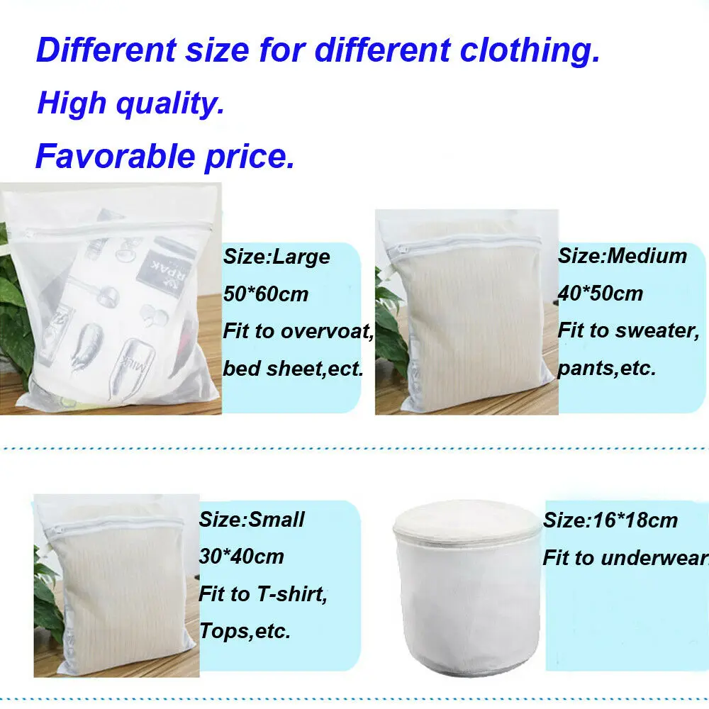 Socks Bra Lingerie Underwear Laundry Care Wash Washing Mesh Bag Travel Organizer