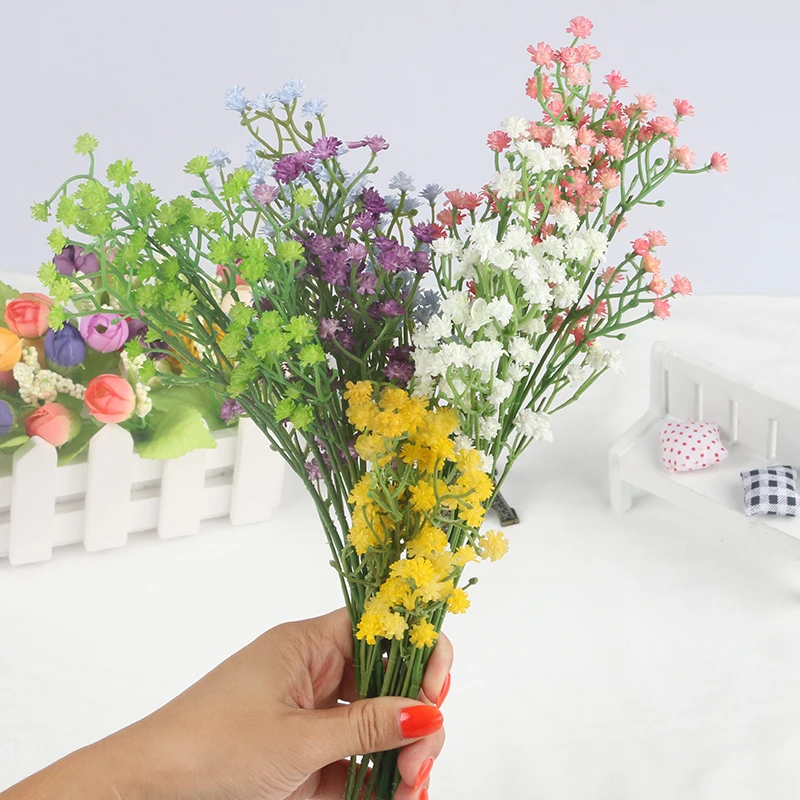 DIY для создания искусственных цветов филиал Гипсофилы цветок Гипсофила
