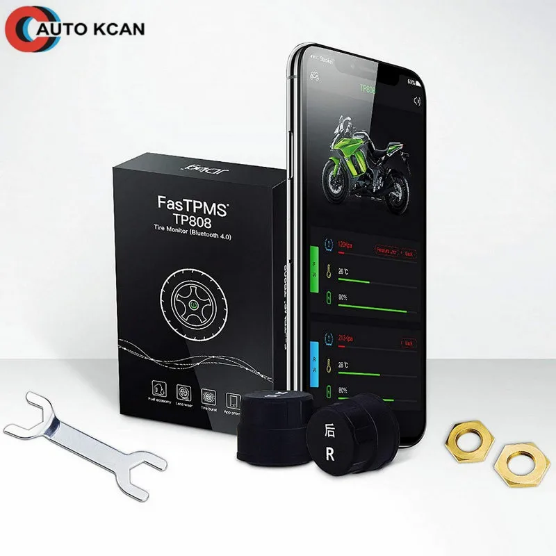 

Original JDiag FasTPMS TP808 Motor Testers TPMS Bluetooth Car Motorcycle Tire Pressure Monitor Automobiles Sensors Tyre