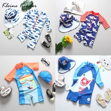 Г. Летняя одежда для купания для маленьких мальчиков, цельный купальный костюм UPF50+ солнцезащитный купальный костюм с длинными рукавами для маленьких мальчиков