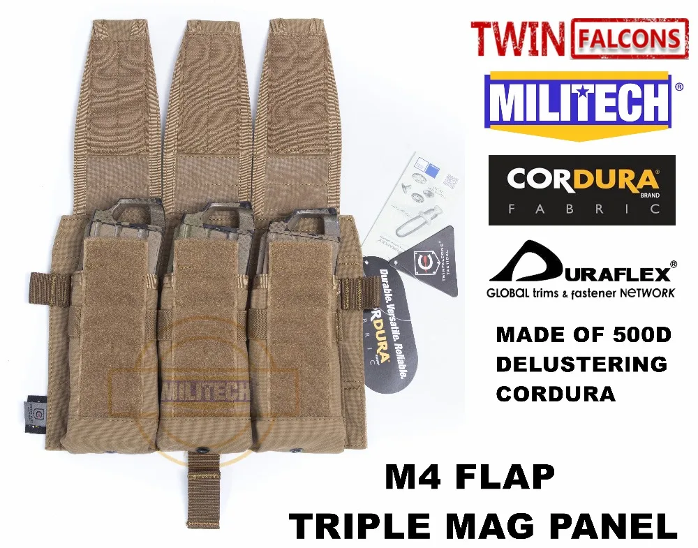 M4 FLAP TRIPLE MAG PANEL CB-2