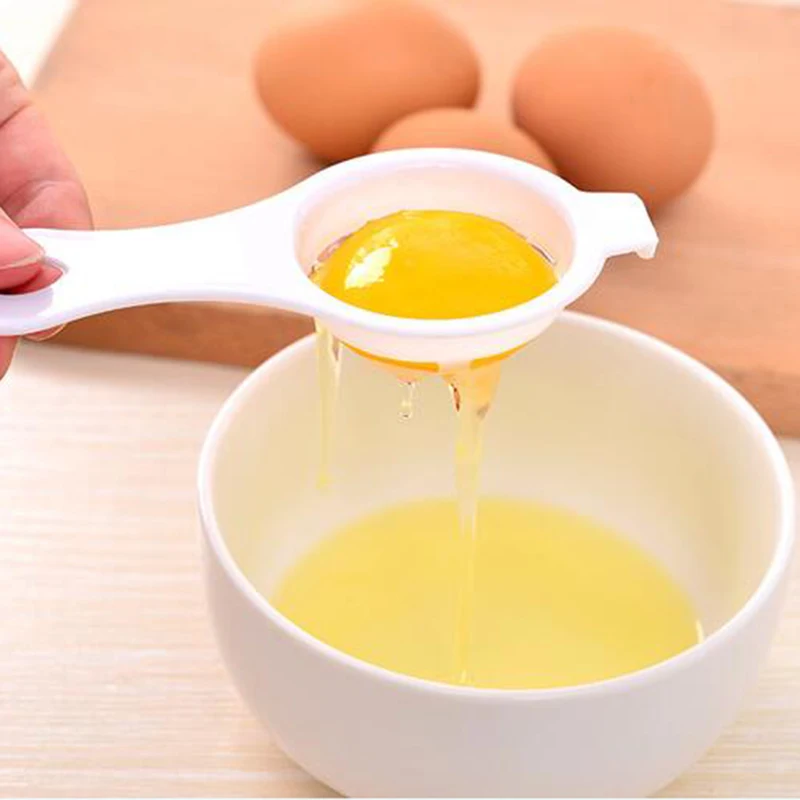 

Creative Egg Yolk Protein Separation Tool Food-grade Egg White Separator Egg Tool Kitchen Baking Tools