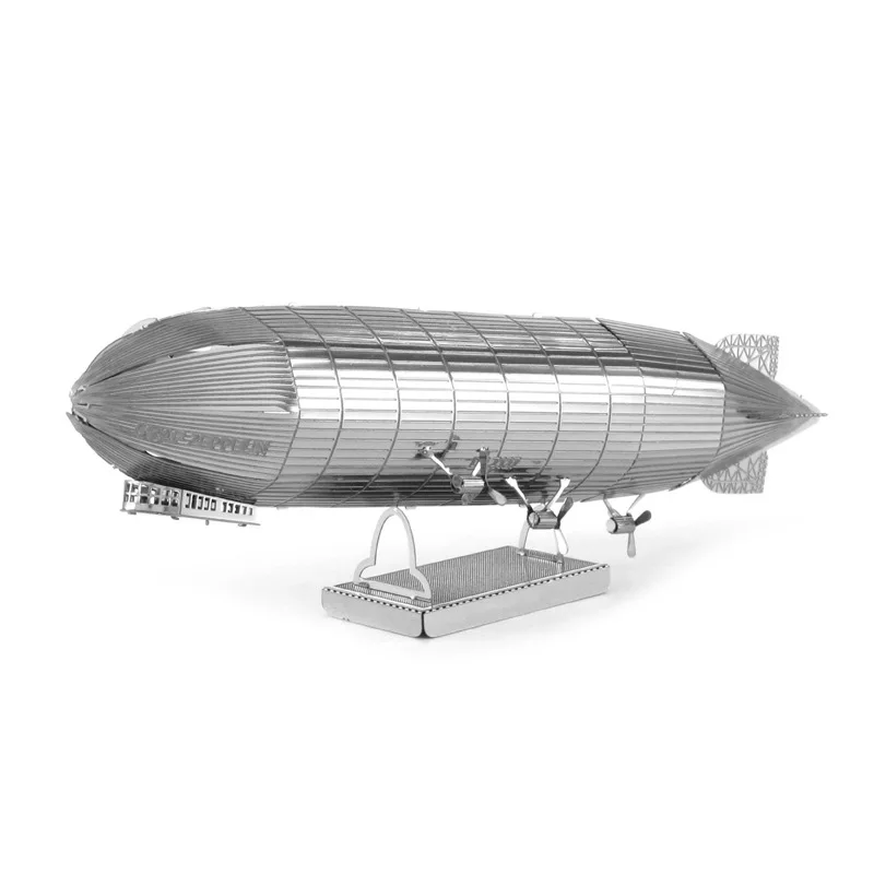 

3D Metal Puzzle Aircraft Led Zeppelin Model For Adult Airplane Building Model DIY Kids Toys Gifts
