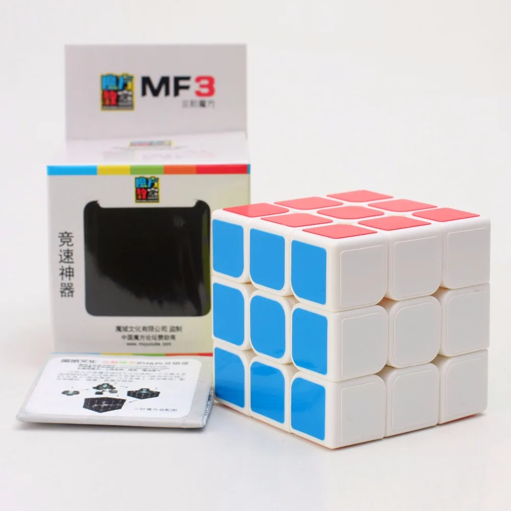 

Moyu MF3 3x3x3 3x3 Professional Speed Magic Cube Puzzle Black/White Colorful Educational Toys For Children Adults High Quality