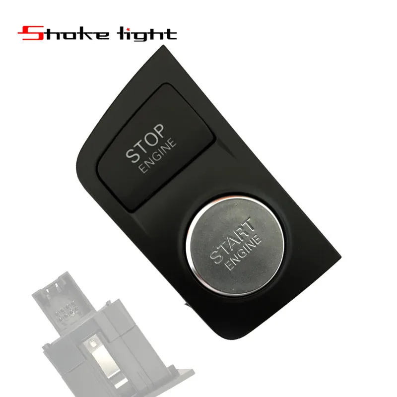 

4F1905217E For AUDI A6 C6 S6 RS6 2009 2010 2011 New Chrome Start Stop Engine Button Switch 4F1 905 217 E
