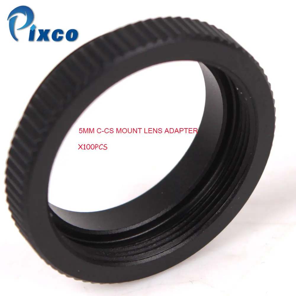 

PIXCO 100PCS 5mm C-CS Mount Lens Adapter Ring Extension Tube for CC.TV Security Camera