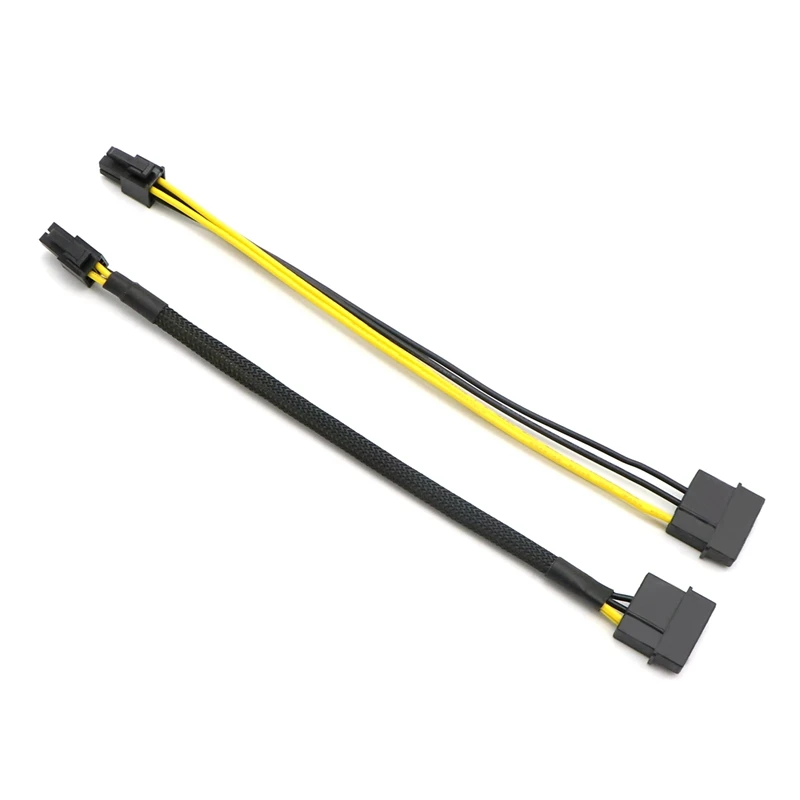 

20cm IDE Molex 4Pin to ATX/ CPU 4Pin Power Adapter Cable.