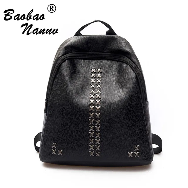 Design PU Mochila mujeres Cuero Mochilas 2017 adolescentes De para Zw7npZ1