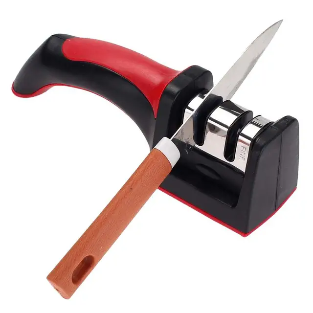 Nuovo due tappe del diamante/ceramica coltello da cucina affila ... Affilare coltelli da cucina