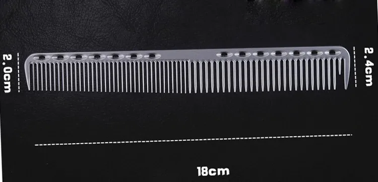 Профессиональная космическая алюминиевая парикмахерская расческа прочная и антистатическая парикмахерская расческа для стрижки в Alunimium может использоваться в течение длительного времени