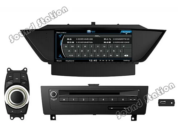 X1 E84 DVD gps для BMW X1 E84 2009-2013 Автомобильный мультимедийный DVD gps навигатор Navi Nav Sat Медиа MP3-плеер Радио стерео приемник