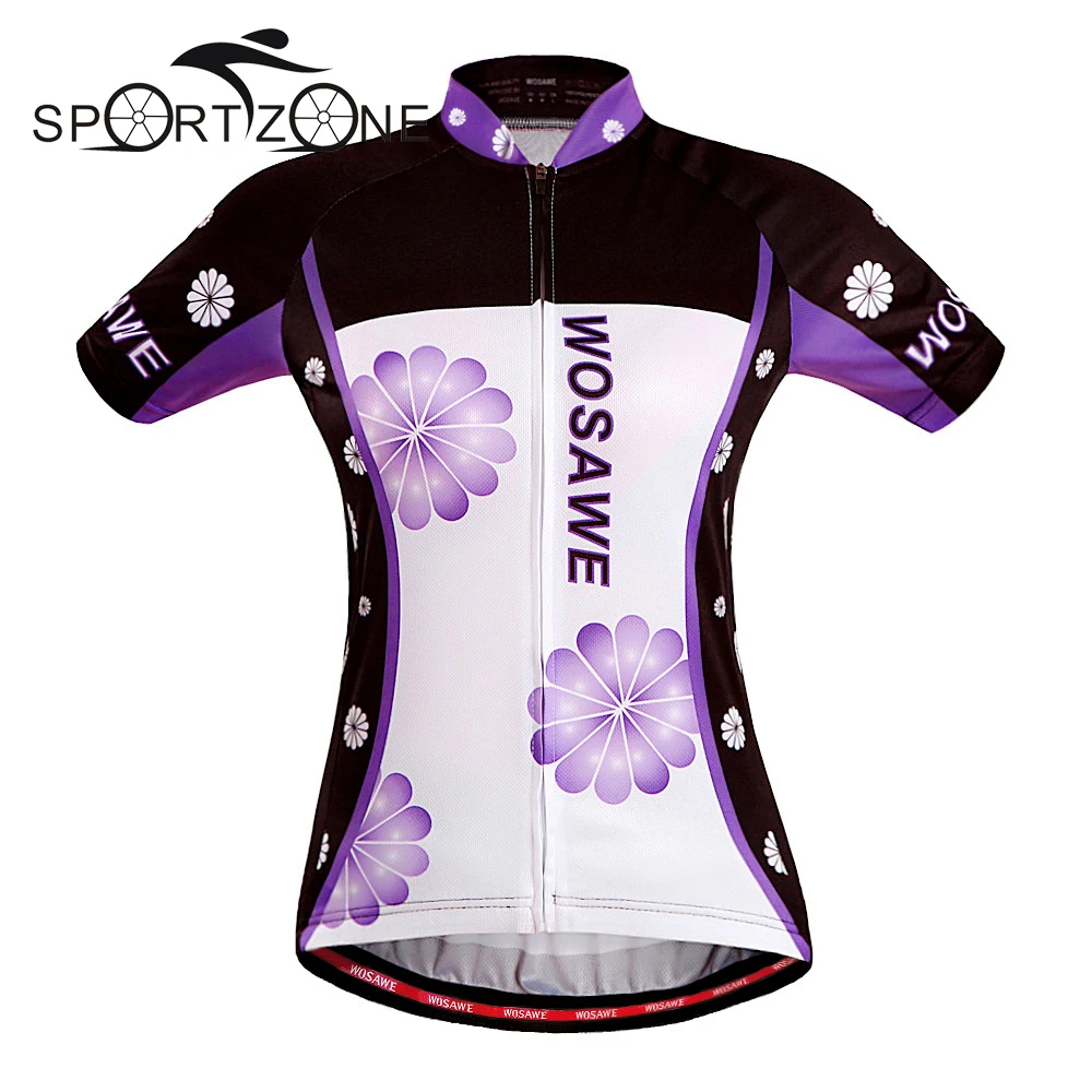 Women Cycling Jerseys Breathable Quick dry Comfortable Outdoor Short