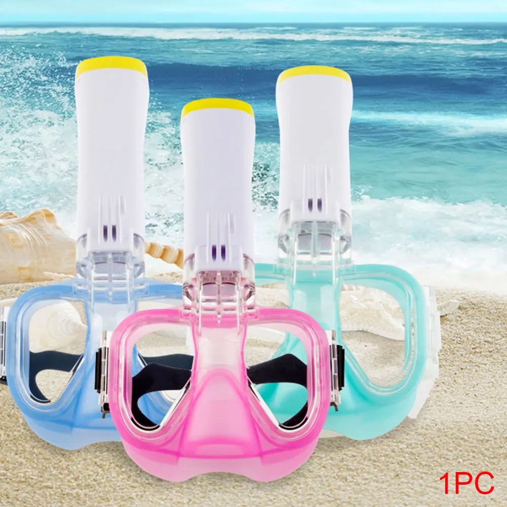 

Beach Swimming Lightweight Anti Fog Underwater Silicone Diving Mask Wide Vision Portable With Snorkel HD Waterproof Dry Durable
