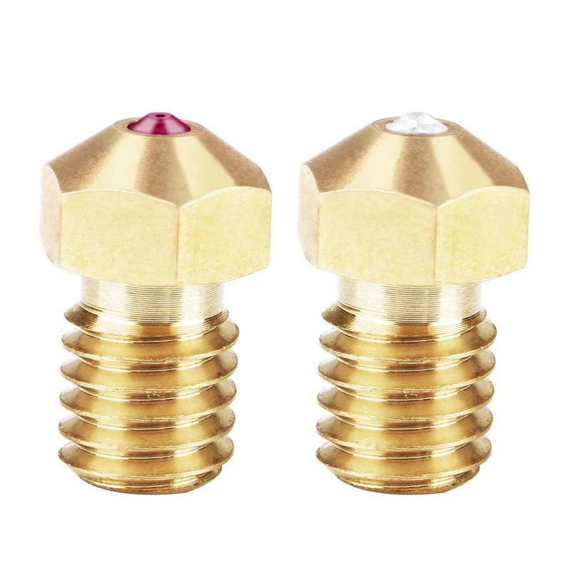 

High Temperature E3D Ruby Nozzle V6 1.75mm Nozzles for PETG ABS PEI PEEK