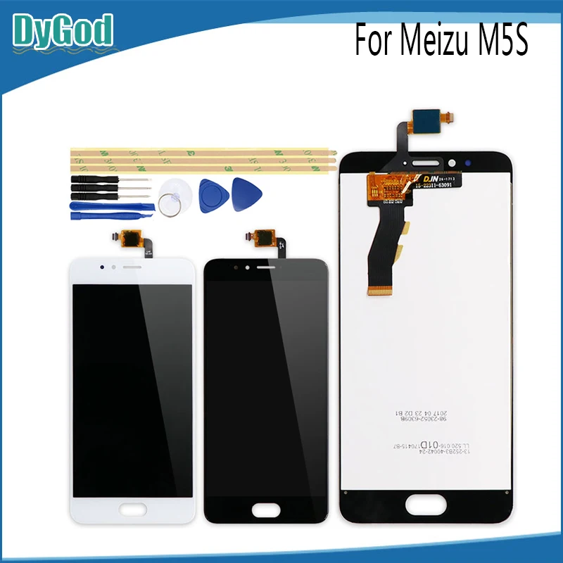 DyGod 5.2 Inch LCD Display For MeiZu M5S meilan 5S M612H M612M Touch Screen Phone Digitizer Assembly Replacement Parts +Tools | Мобильные