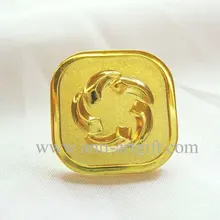 Изготовленный На Заказ 3D мягкий Нагрудный значок покрытый эмалью значки золото полированный 20 мм Пескоструйный Металл Золотое покрытие без MOQ бесплатный дизайн