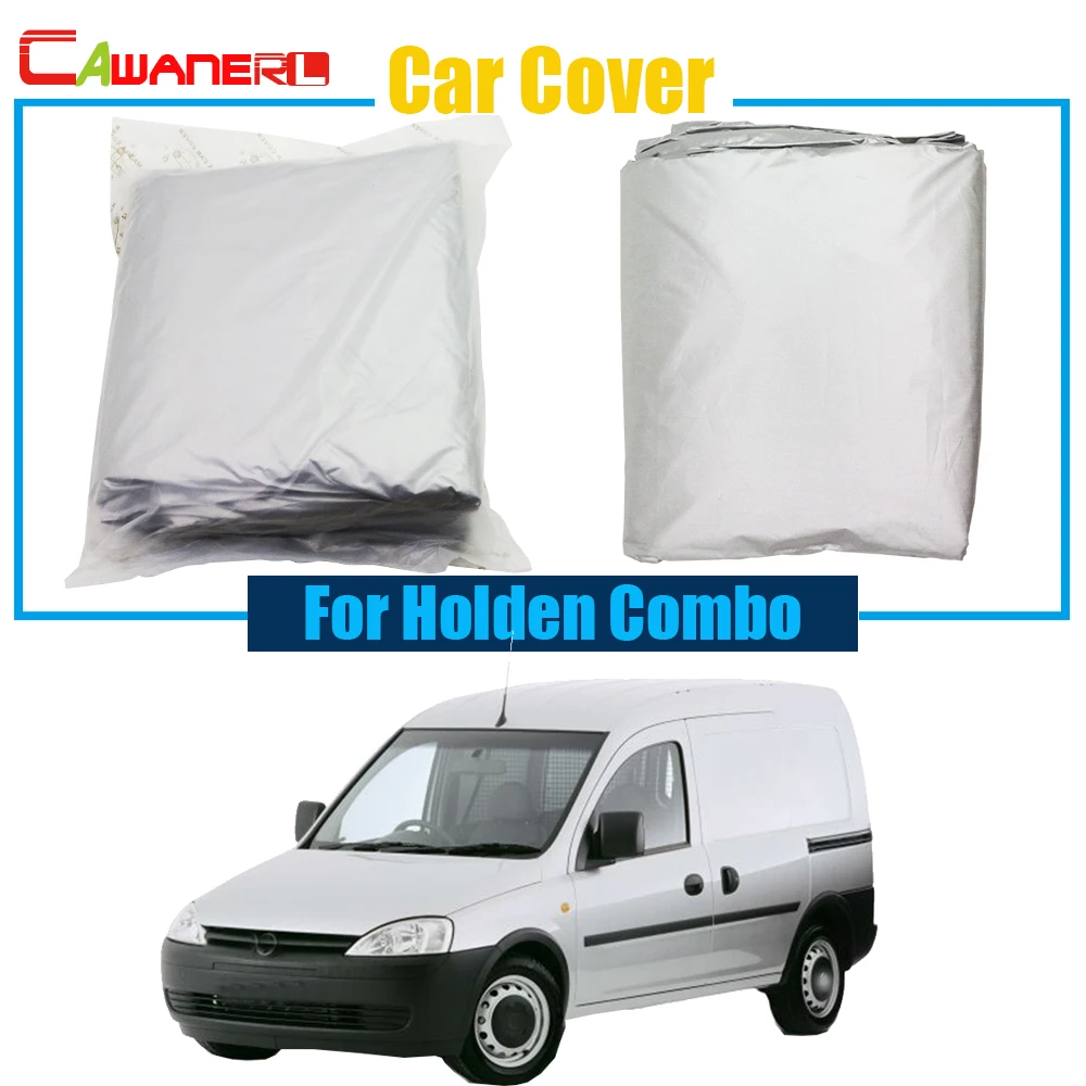 

Cawanerl Car Cover Vehicle Outdoor Snow Rain Resistant Anti UV Protection Cover Dustproof Sun Shade For Holden Combo