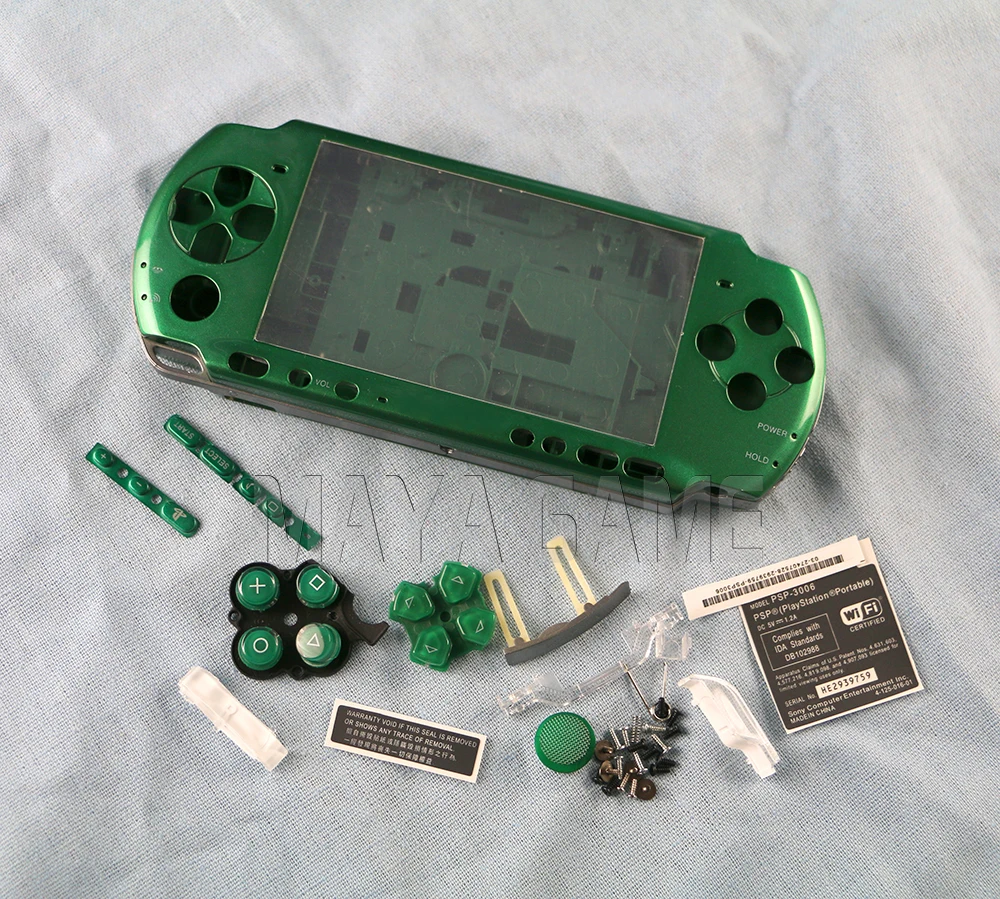 OCGAME мульти Цвет для Оборудование PSP 3000 игровой консоли Замена Полный корпус