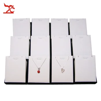 

12Pcs Faux Leather Velvet Jewelry Organizer White Black Stud Earring Tower Wooden Pendant EarringDisplay Storage Stand 8*9*6.5cm