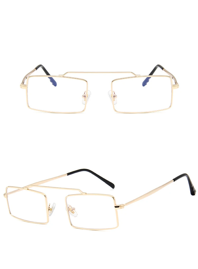 Xinfeite Солнцезащитные очки Ретро маленькая металлическая квадратная оправа личности красочные UV400 для отдыха на открытом воздухе солнцезащитные очки для мужчин и женщин X482