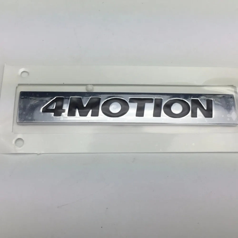 

for VW Tiguan 4MOTION Four 4 MOTION Emblem Rear Trunk Badge Boot Lid Sticker 5ND 853 675 B