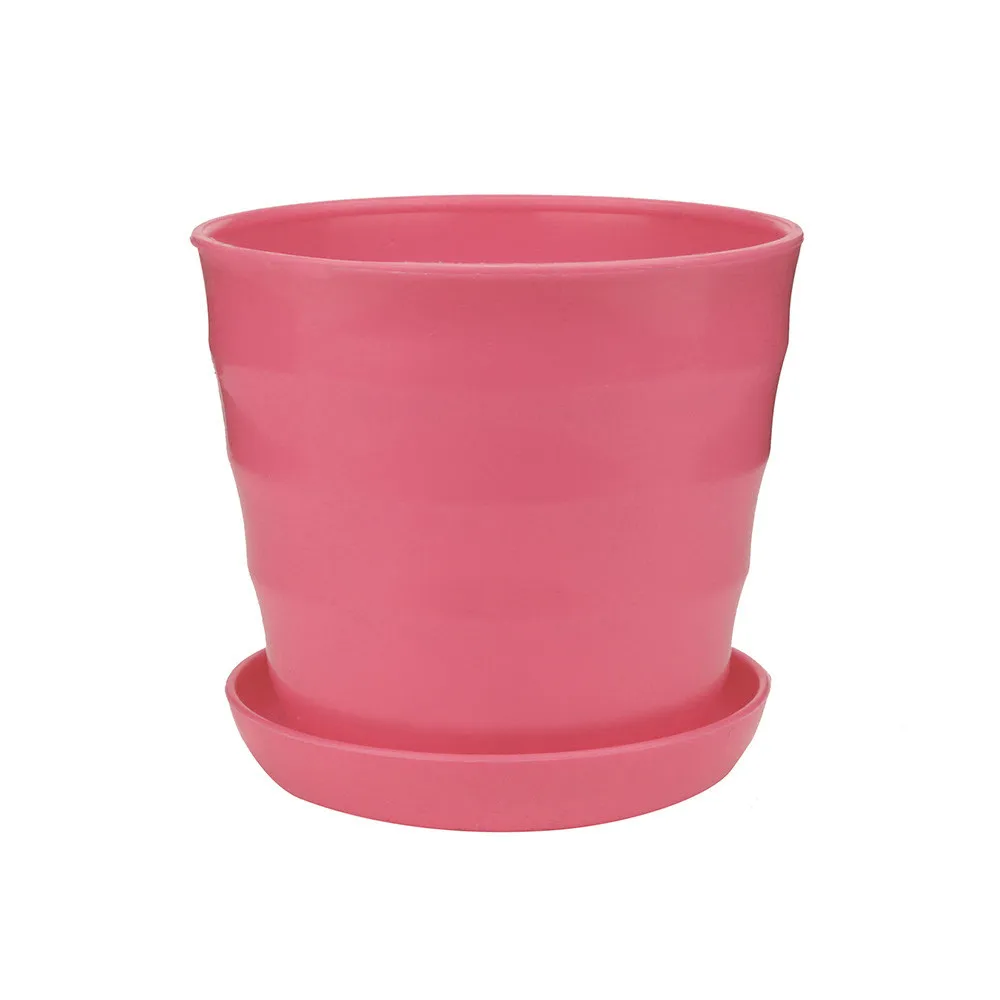 

Flower Pots Home Garden Balcony Or Terrace Colourful Mini Plastic Flower Pot Succulent Plant Flowerpot Home Office Decor #4A1