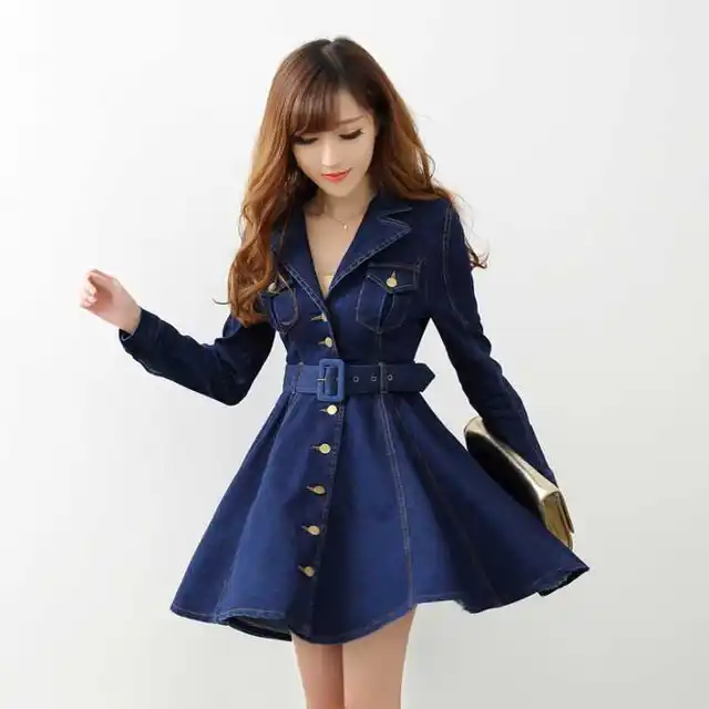 vestidos femininos jeans