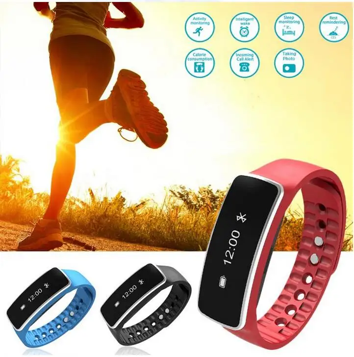 V5 Smart Band Bracelet Wearable Sport Fitness sleep Tracker MSG Call Bracelet Smartband Bluetooth For IOS