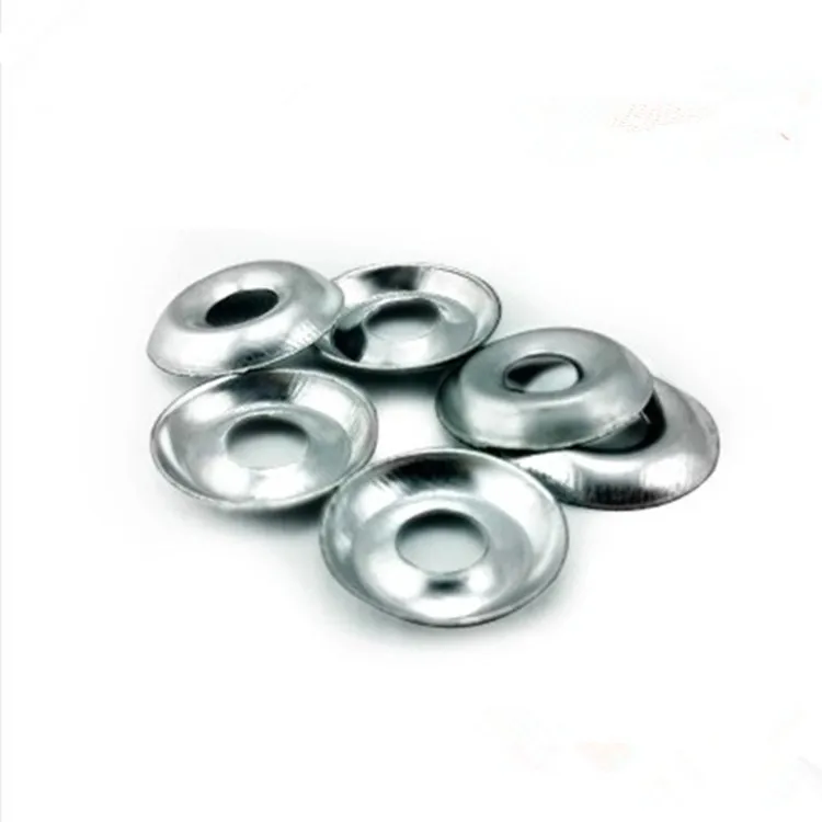 Anodised Colorful M6 M8 Aluminum Countersunk Fisheye Concave Washers Cone Gasket 