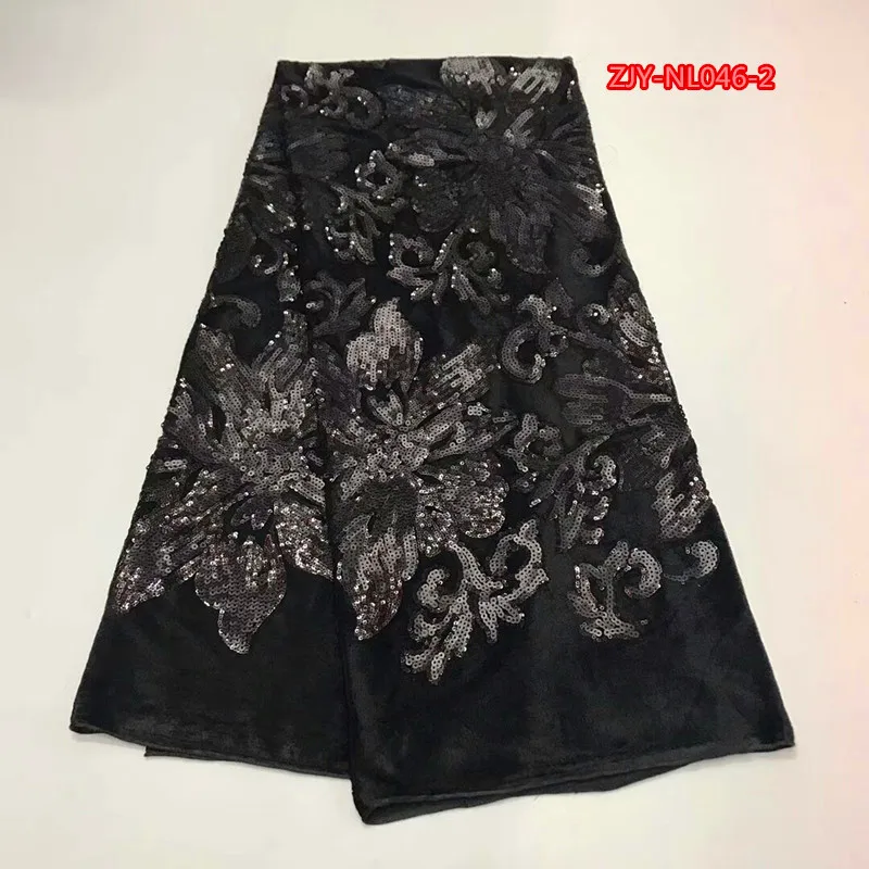 Black velvet silk fabric with full of sparkling sequins 5yards/pcs sequin Dec-20-2017 | Дом и сад
