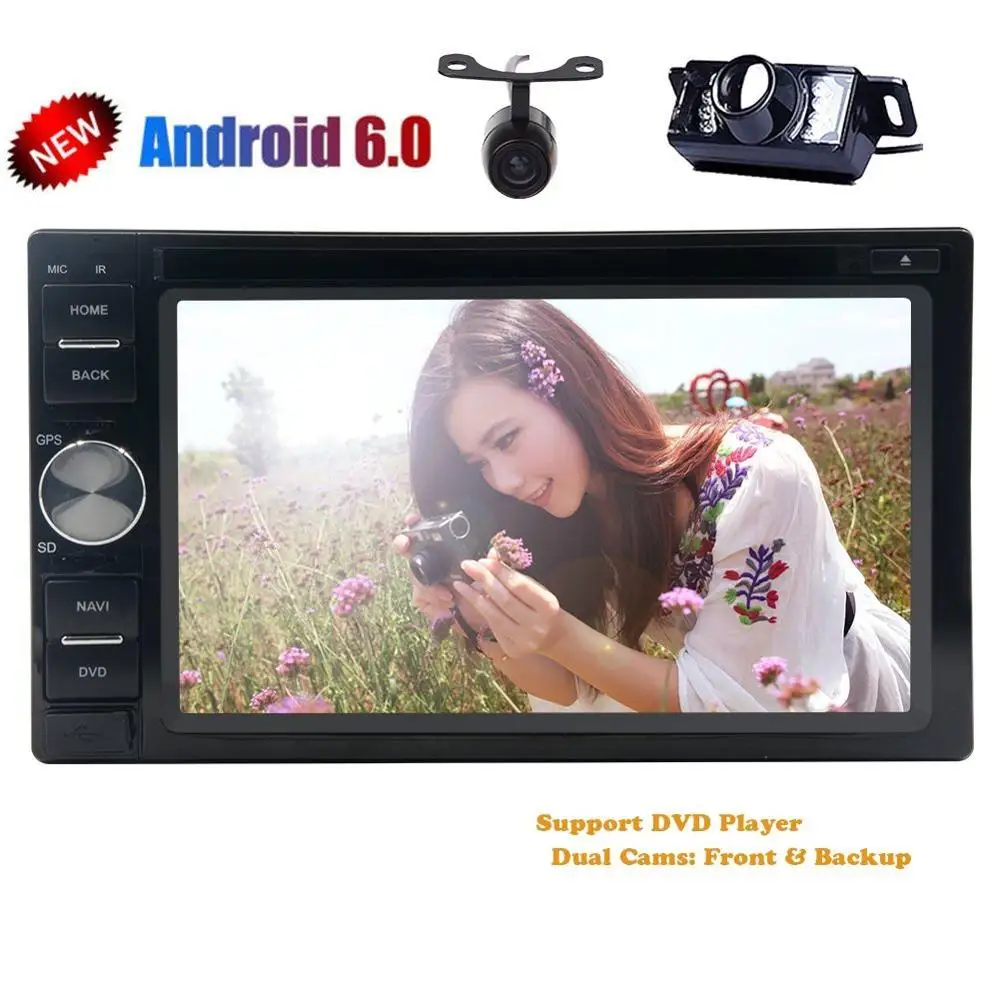 Quad Core autoradio 2 din android 6 0 font b radio b font gps navigation car