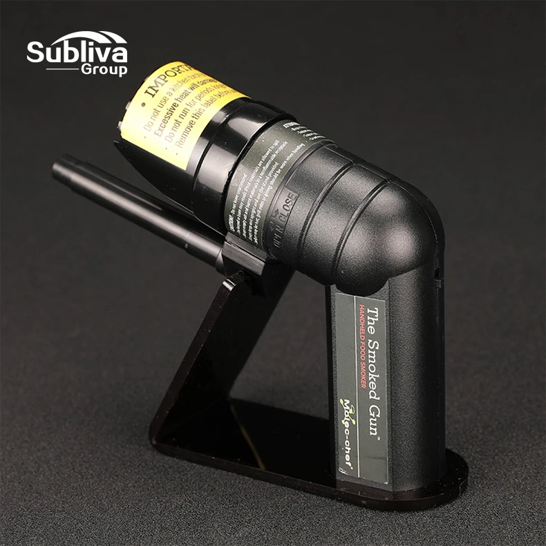 

1 Set Smoking Gun Handheld Food Smoker Professional Metal Barware Bar Tools