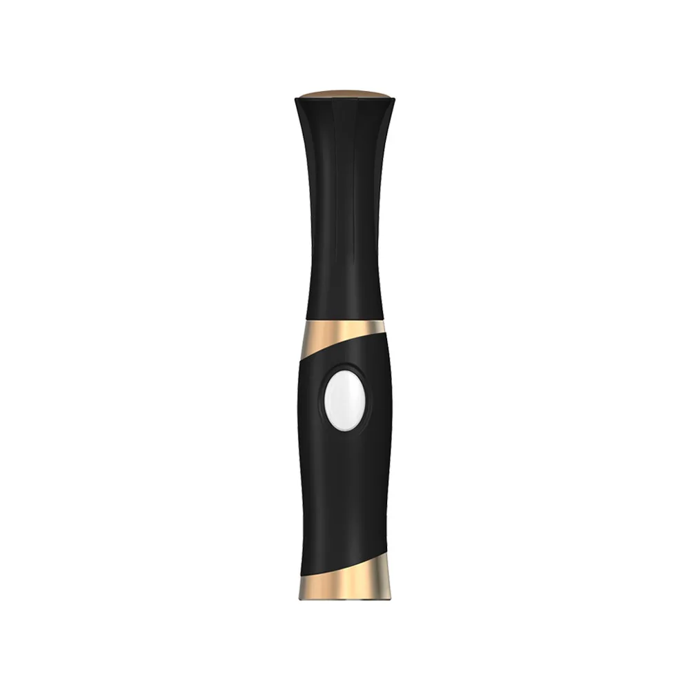 Электрический Подогрев бигуди для ресниц с расческой дизайн, длительный натуральный инструмент для завивки ресниц USB Перезаряжаемый мини стиль - Цвет: black
