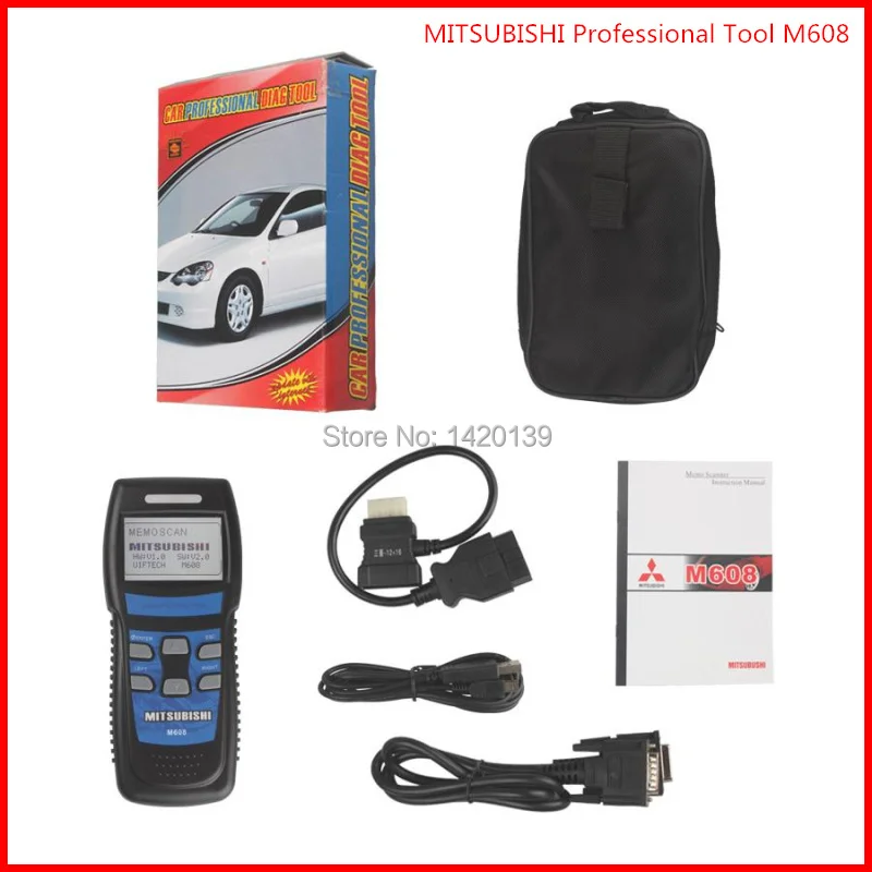 Купить memoscan mitsubishi профессиональный obd2 сканер инструмент m608 ...