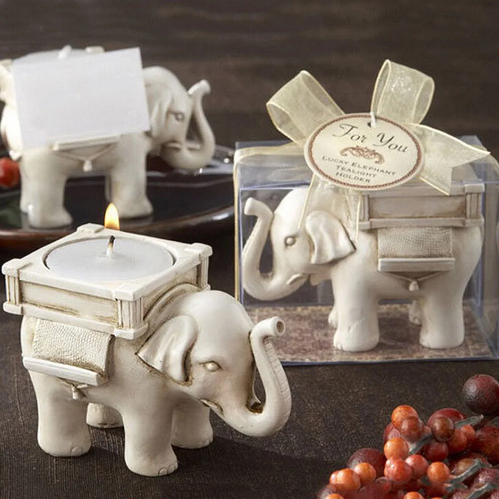 

Retro Elephant Tea Light Candle Holder Candlestick Wedding Home Decor Crafts tea light holder bird tealight holder