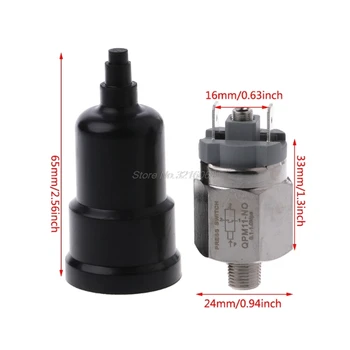 

NEW 1/8'' Adjustable QPM11-NC/QPM11-NO Pressure Switch Wire External Thread Nozzle Whosale&Dropship