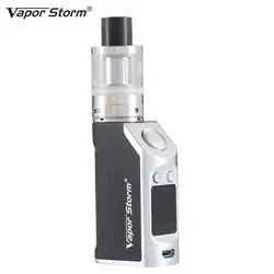 Оригинальный Vapor Storm Mini 50 W Box Mod Kit sub Ом атомайзер 1200 MAH аккумулятор встроенный комплект электронной сигареты цинковый сплав