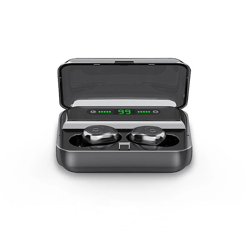 

F9 TWS Wireless Bluetooth Earphones Portable Mini Invisible Earbuds 8D Stereo Waterproof Noise Cancelling Headset LED Display