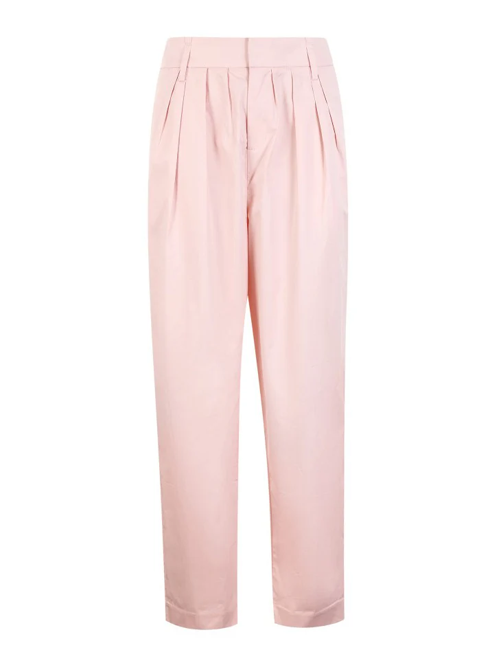 Vero Moda/Новые повседневные хлопковые укороченные брюки с высоким голенищем редиска | 318250520
