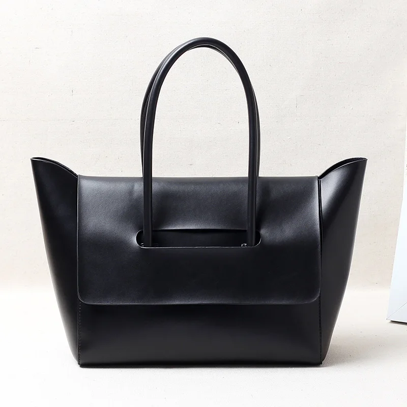 2017 Fashion Women shoulder bags and hansbags Genuine leather women s tote bag soft leather handle