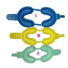 50 шт. Стоматологические Одноразовые фторидные пенные оттиски лоток детский оттиск лотки