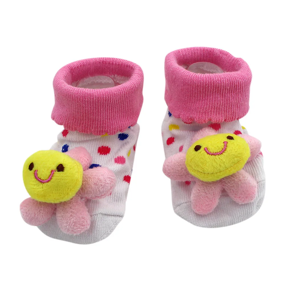Non-slip Детские носки осень-зима носки из кораллового флиса теплая Для мальчиков ясельного возраста для девочек, носки-тапочки для малышей Костюмы аксессуары