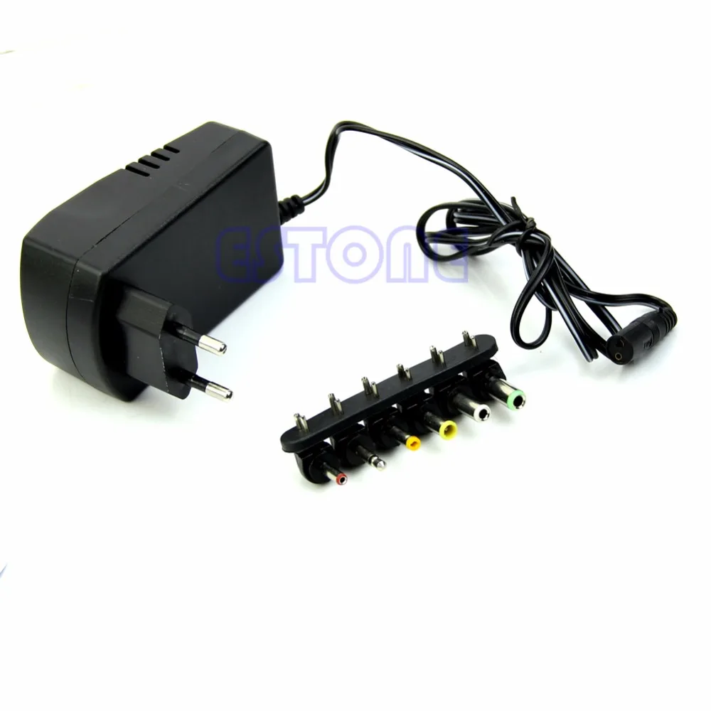 

Universal EU Plug AC/DC Adaptor Power 3V 4.5V 5V 6V 7.5V 12V Charger High Quality