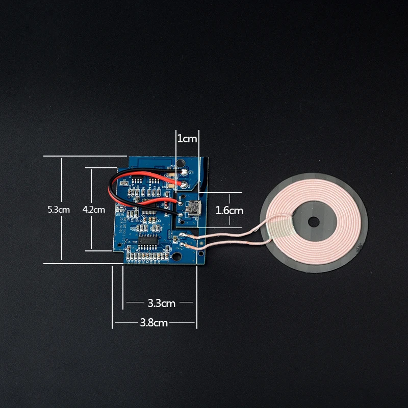 Беспроводное зарядное устройство PCBA DIY Быстрая зарядка для iPhone8/X pcba печатная