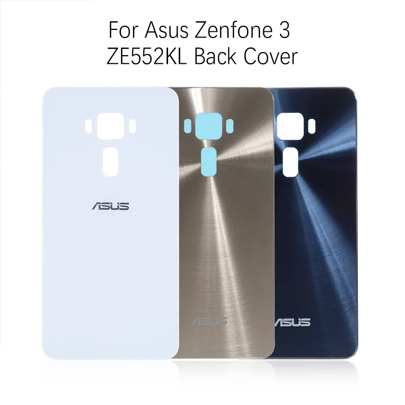 Задняя крышка для Asus Zenfone 3 ZE552KL на батарею черный белый золотой