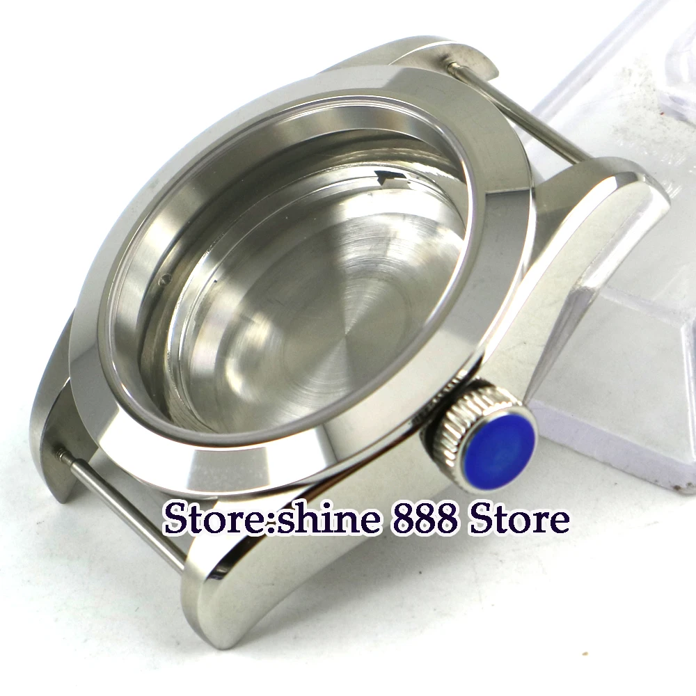 

41mm 316L steel sapphire glass automatic Watch Case fit ETA 2824 2836 MOVEMENT